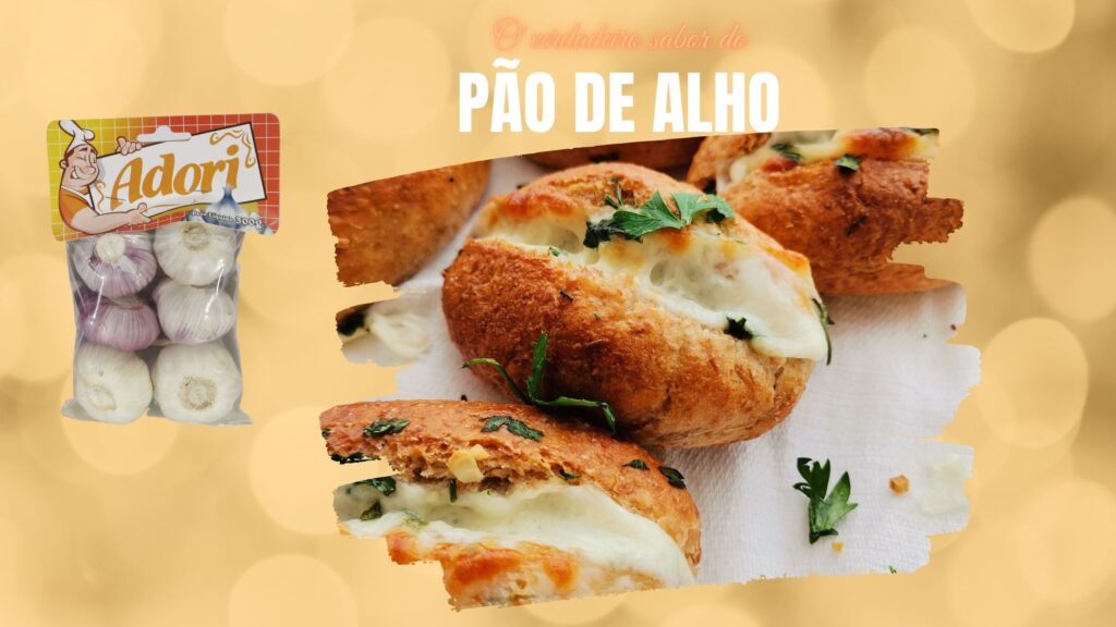 receita pão de alho